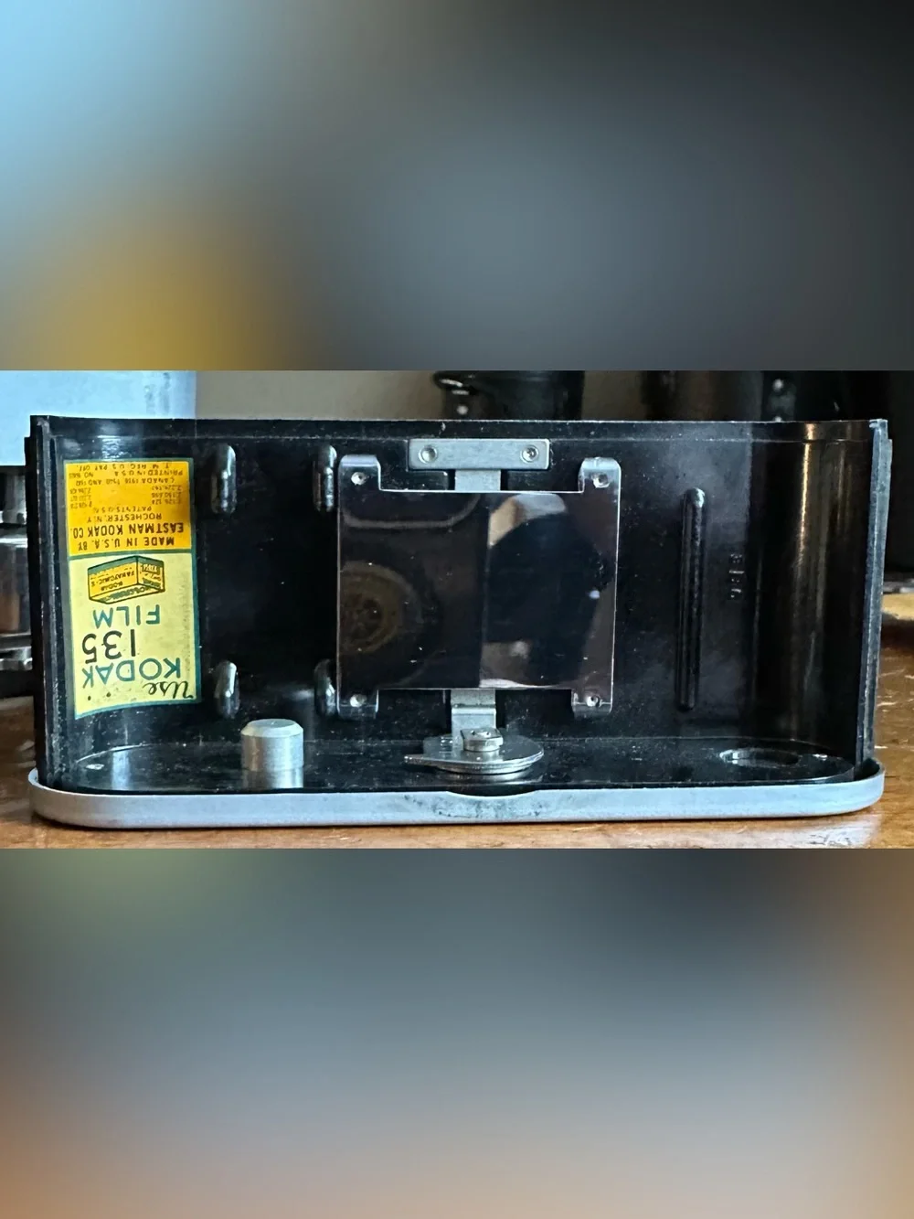 1949 Kodak 35 Rangefinder Camera w/ 50mm Angstar Lens & Leather Field Case